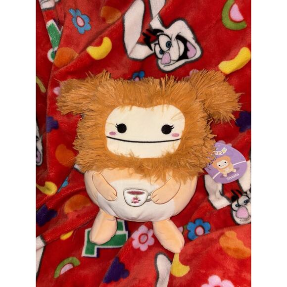 Squishmallows 2026 Easter Squad 8 Inch Shasta the Bigfoot Plush Doll NEW RARE - Picture 2 of 8